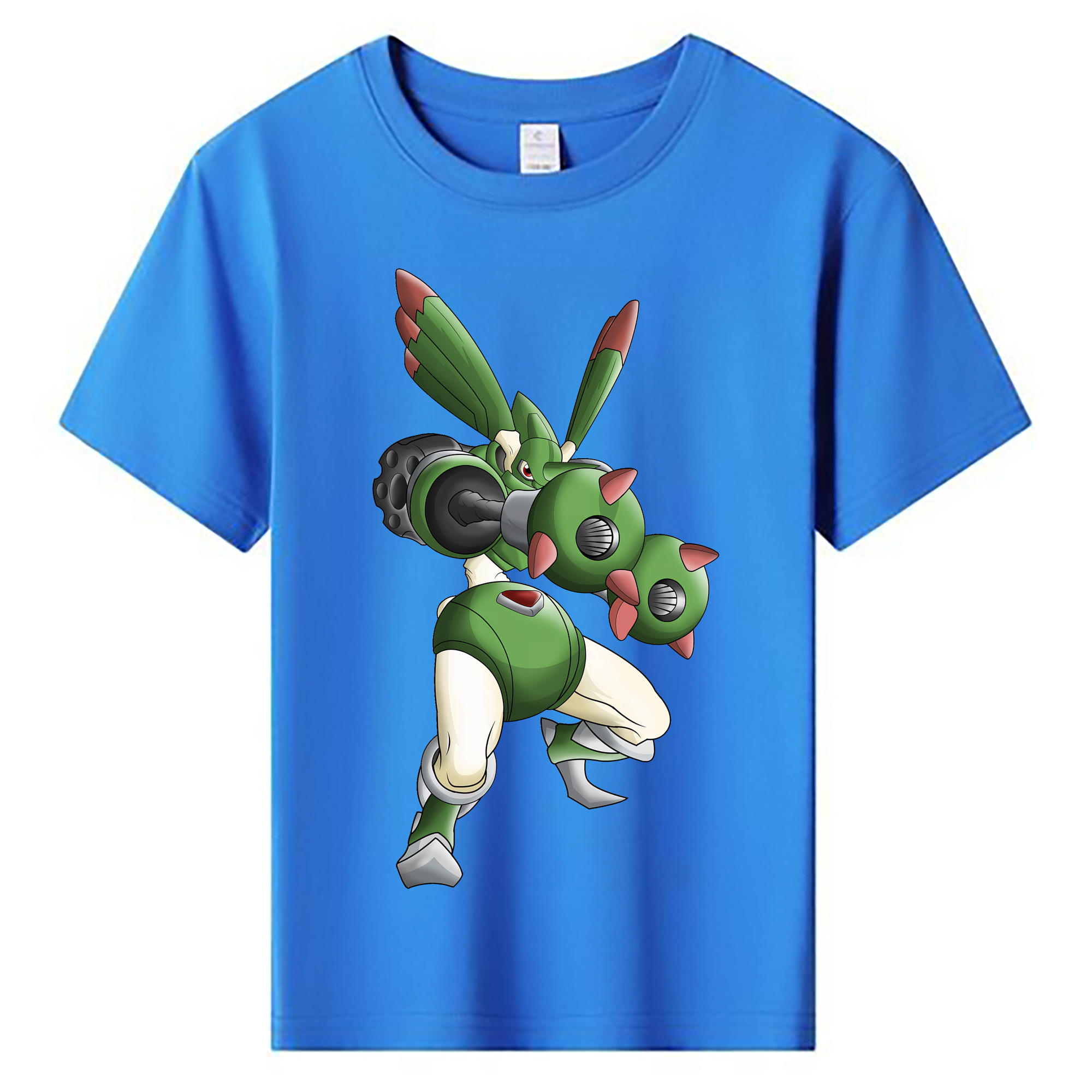 （画像用） Digimon デジタルモンスター/デジモン 綿100％キッズTシャツ（フロントプリント）